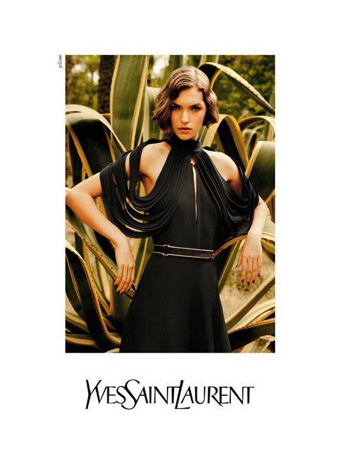 Yves Saint Laurent 2011春夏廣告