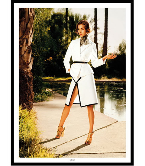 Yves Saint Laurent 2011春夏廣告