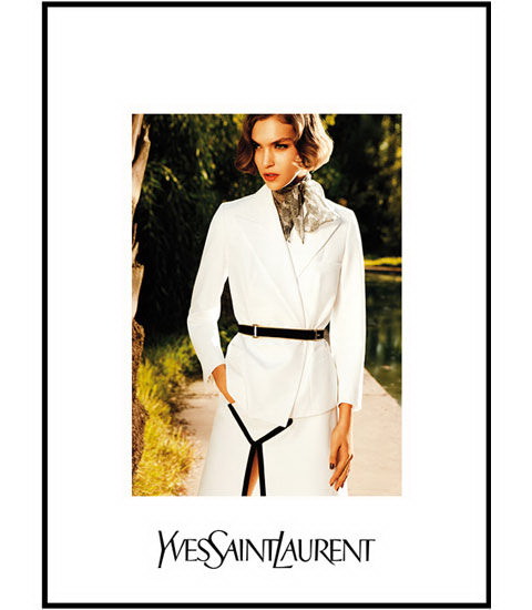 Yves Saint Laurent 2011春夏廣告