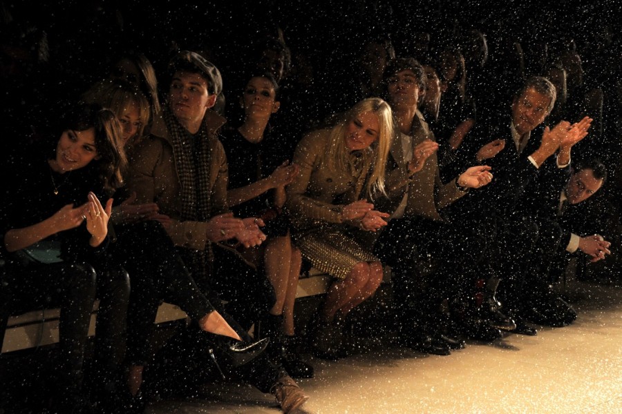 Burberry 2011秋冬秀場明星 高清圖片