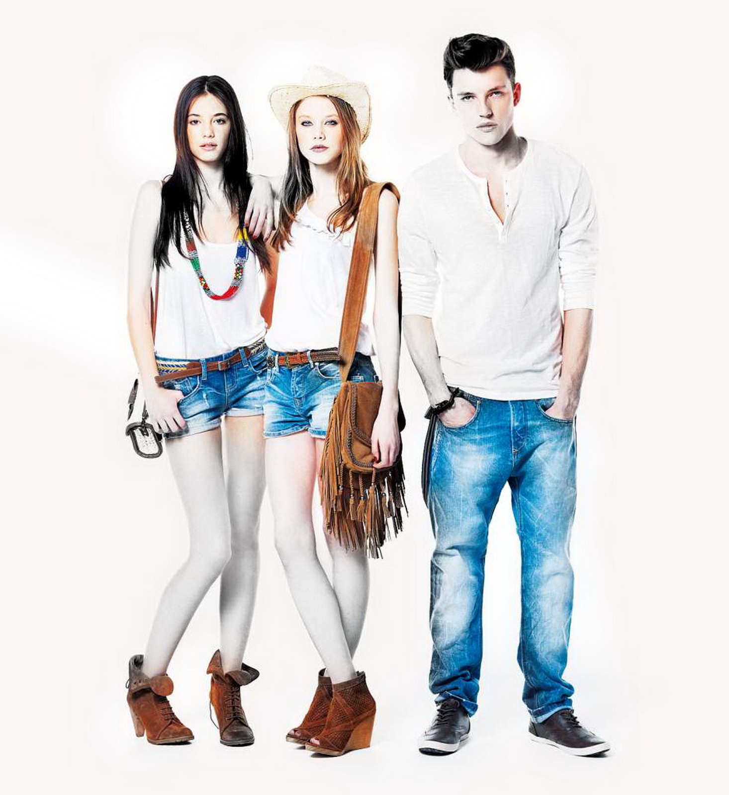 Bershka Denim Hands Upϵ2011LookbookDƬ