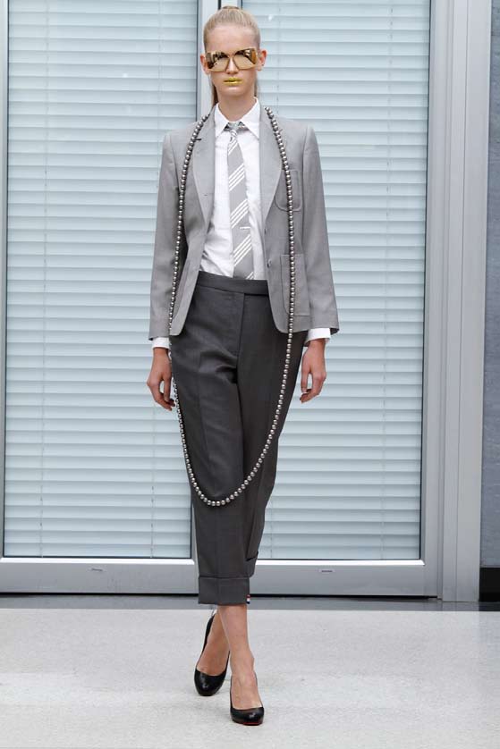Thom Browne 11春夏女裝 秀場高清圖片