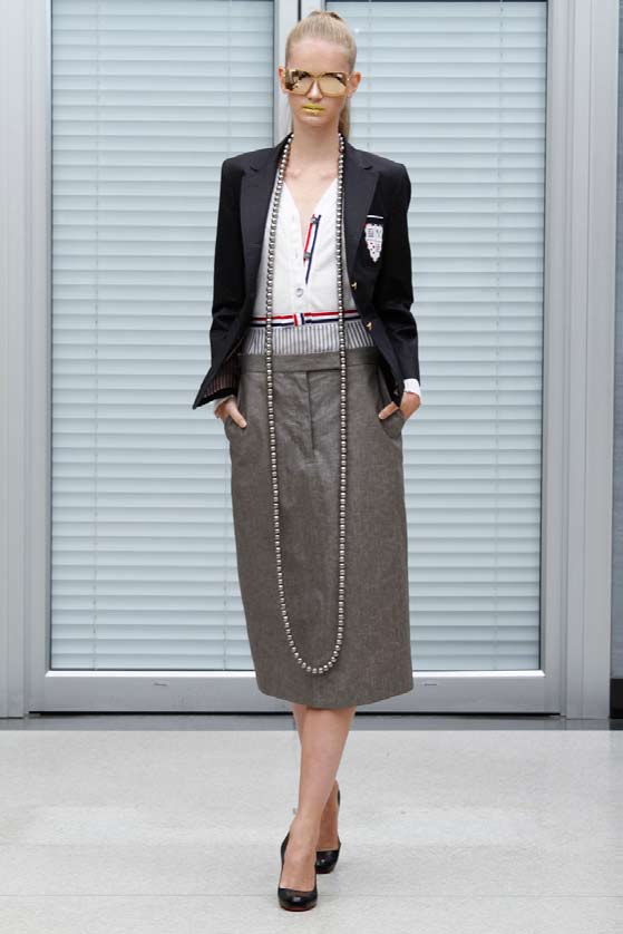 Thom Browne 11春夏女裝高清圖片