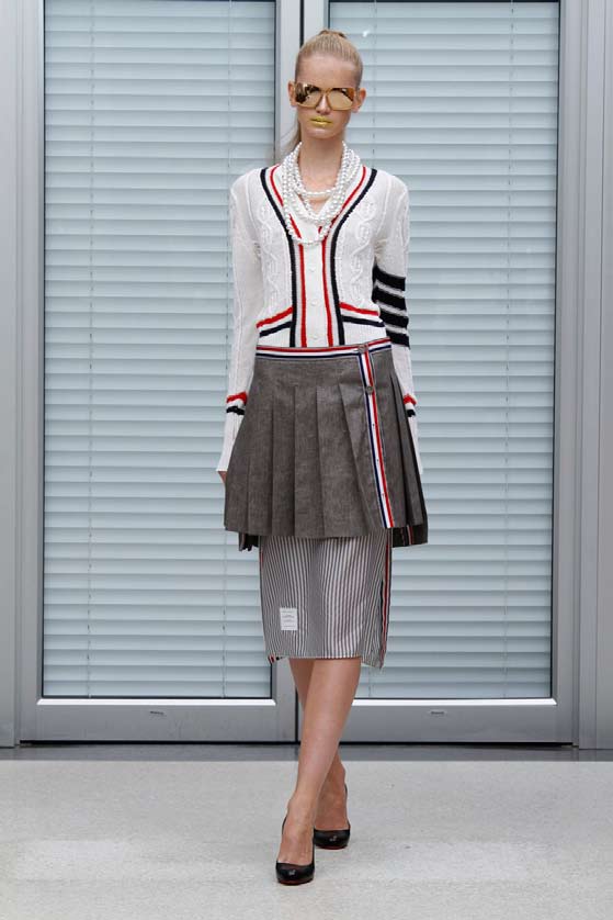 Thom Browne 11春夏女裝高清圖片