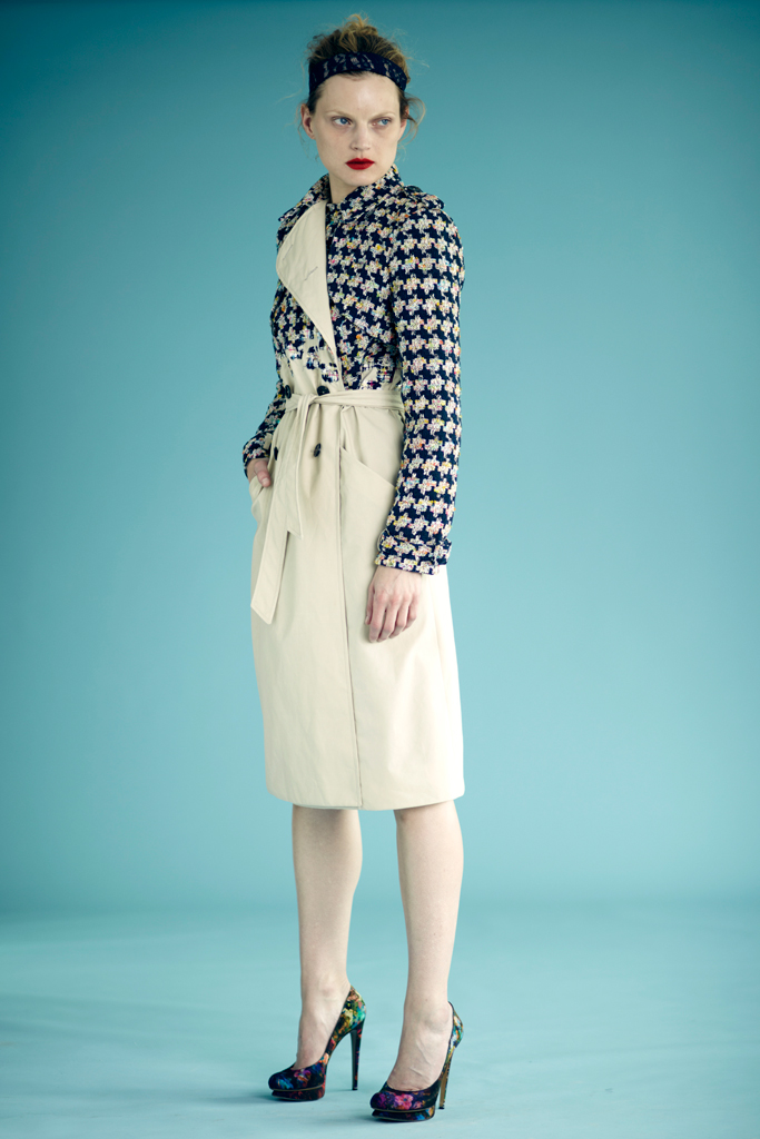 Erdem 2012紺LookbookDƬ