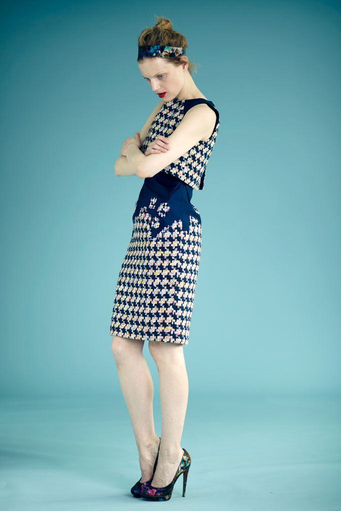 Erdem 2012紺LookbookDƬ