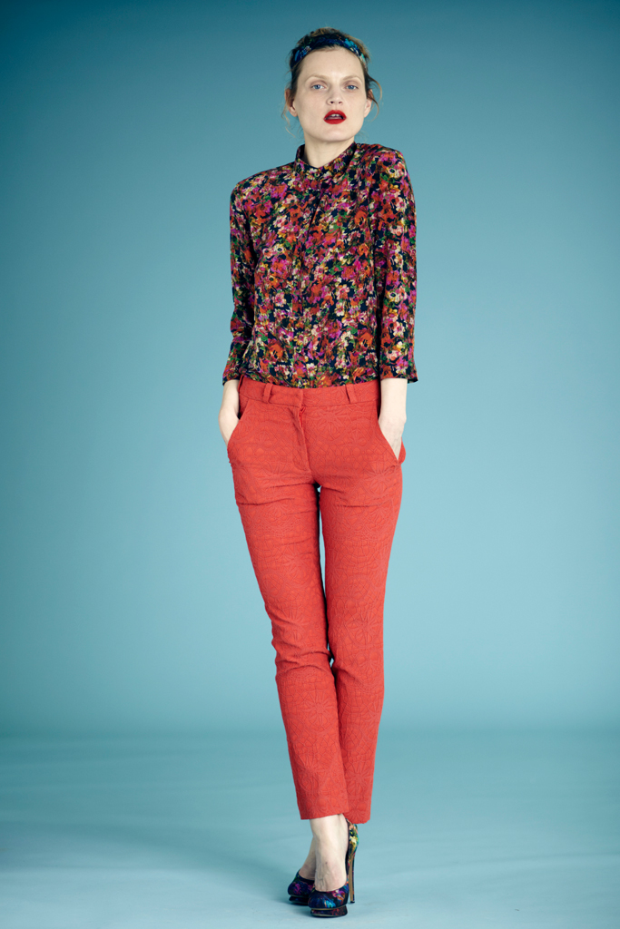 Erdem 2012紺LookbookDƬ
