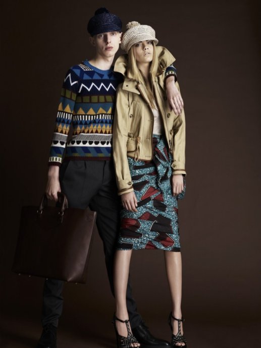 Burberry 2012春季 LookBook