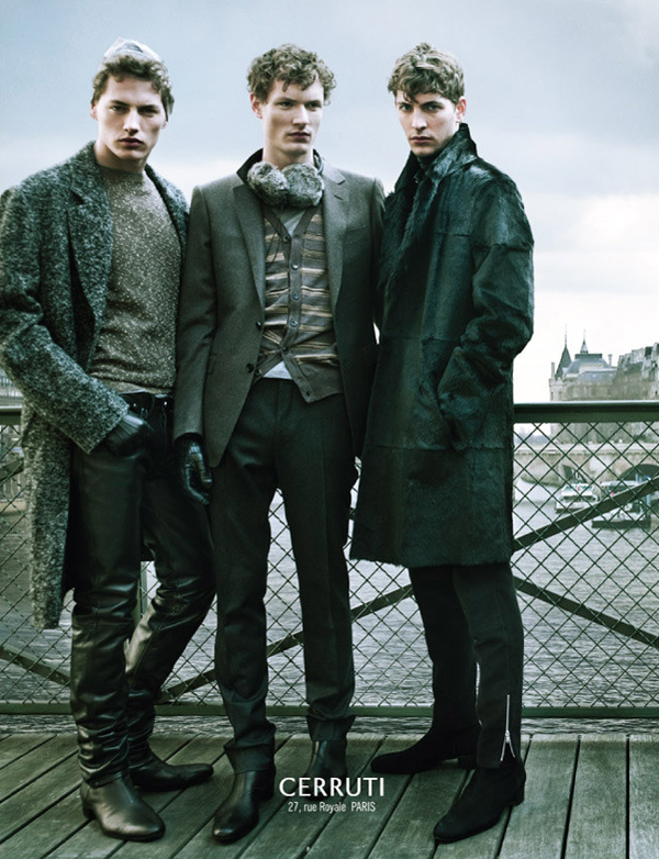 Cerruti 2011秋冬男裝廣告 高清圖片
