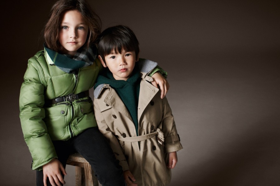 Burberry 2011秋冬 童裝廣告高清圖片