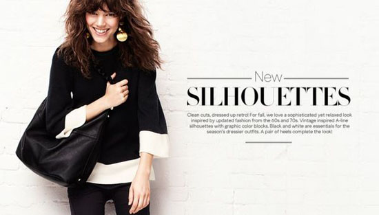 H&M最新秋冬系列New Silhouettes廣告