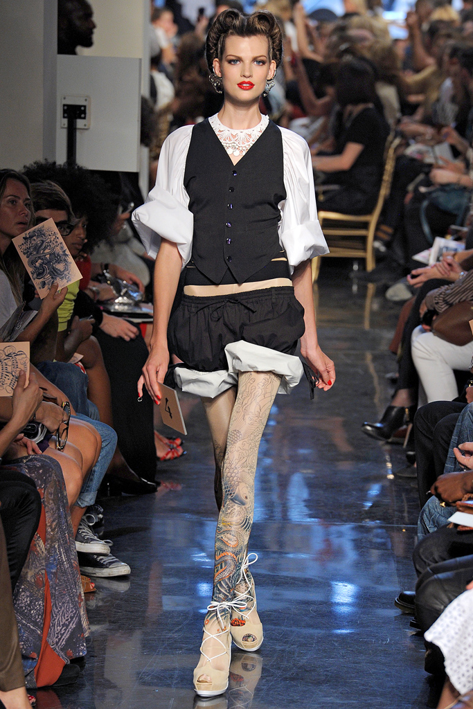 Jean Paul Gaultier 2012春夏秀場高清圖片