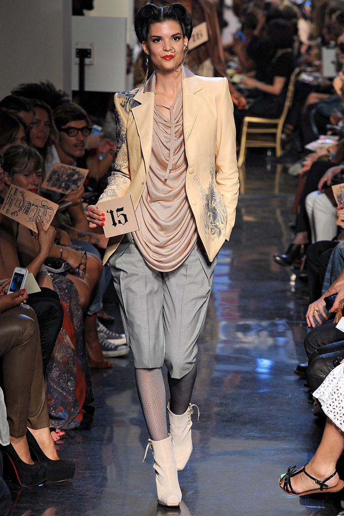 Jean Paul Gaultier 2012春夏秀場高清圖片