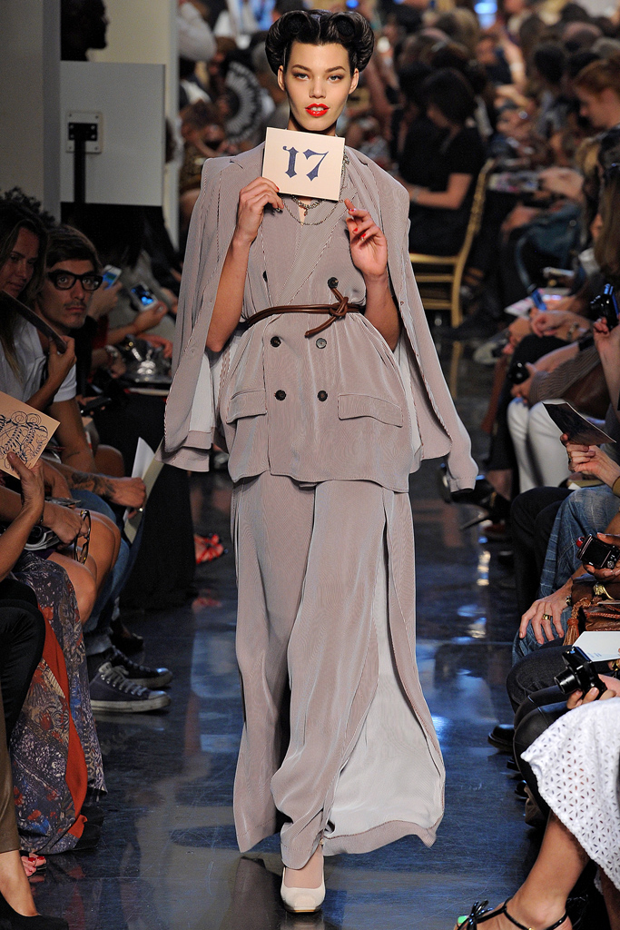 Jean Paul Gaultier 2012春夏秀場高清圖片
