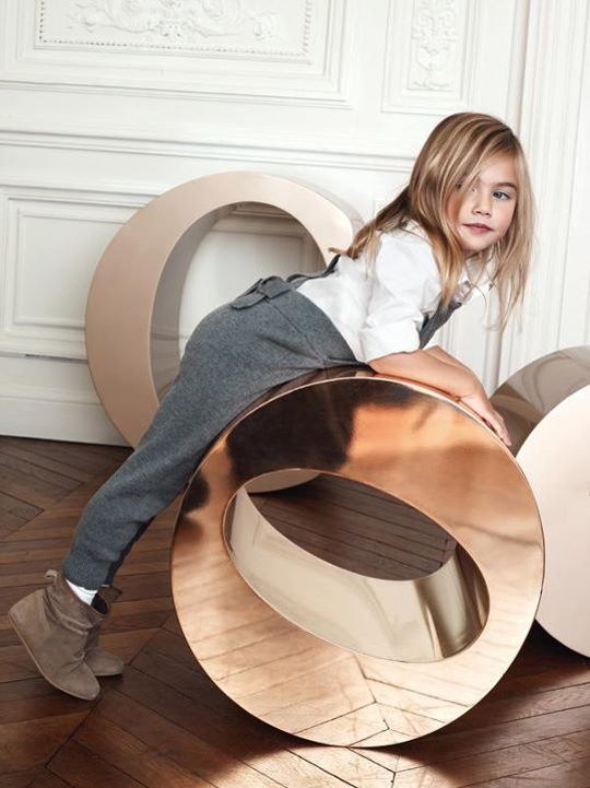 Chloe 2011秋冬童裝LookBook