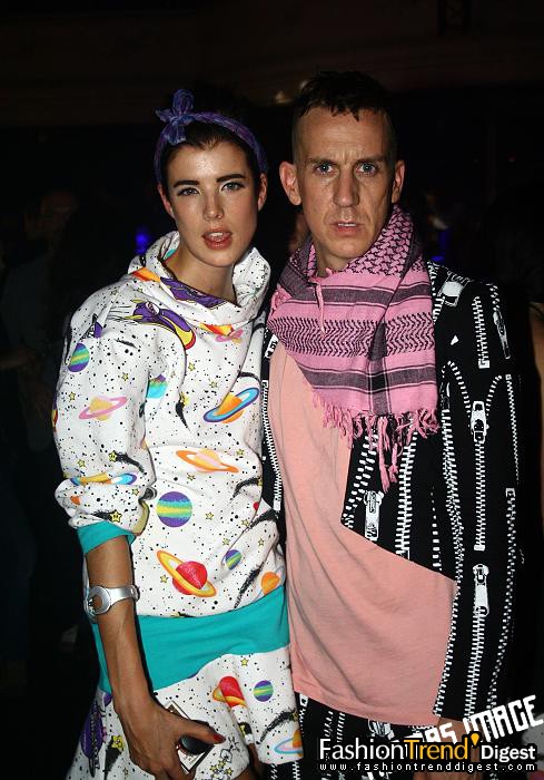 JEREMY和她最愛的Agyness Deyn ??！ 